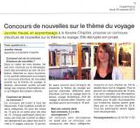 Article OUest France 25_10_12