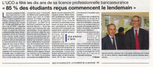 10 ans banque assurances