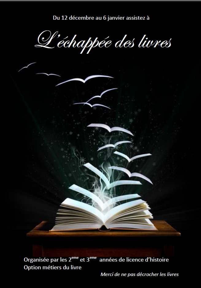 echappe des livres